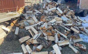 Доставка в Дубовку колотых березовых дров.