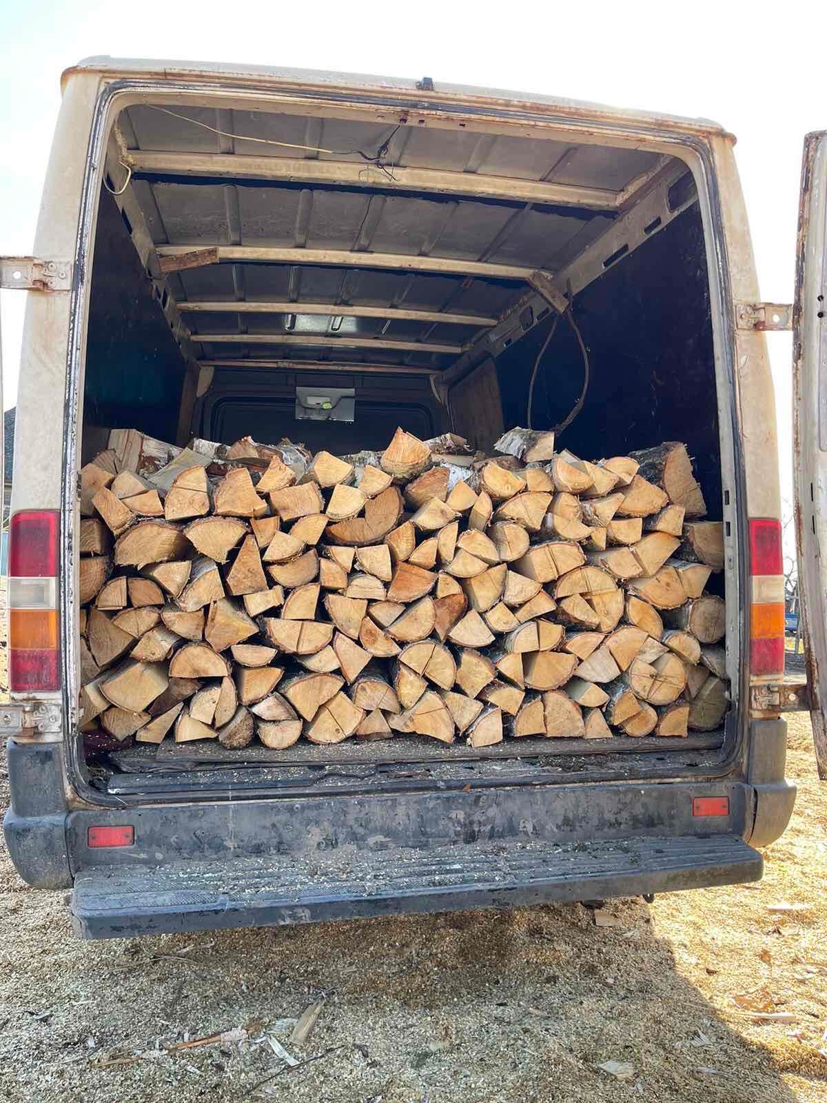 Колотые дрова из березы, с доставкой в пос. Валерьяново